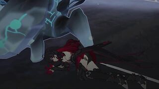 Seele Starchasm Nyx - death scenes ryona - リョナ - 良娜 - 료나 Honkai Impact 3rd