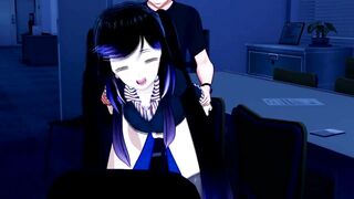 Sexy Boss Blowjob and Fuck after work (3d Hentai)