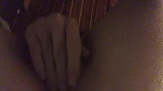 Play with my wet pussy after practice