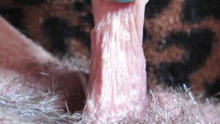 Extreme close up on my big clit