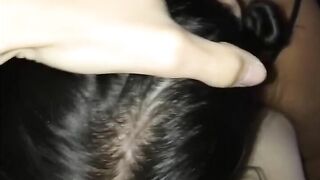 Sexy Latina loves my cock in the back of her throat