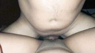 crooked penis in tight pussy, intense orgasms and a nice and sweet moan