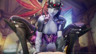 Overwatch - Widowmaker Riding Dick Cowgirl Position (Sound)