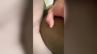 Black tinder date cums on my dick