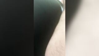 Dads friend can’t resist after walking in on his daughter playing video game creampie with back shot