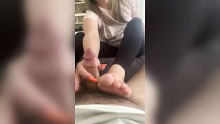 TNT Footjob Handjob