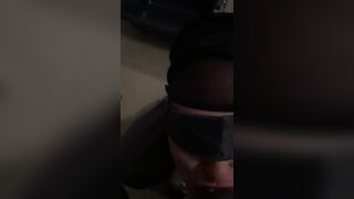 Shy Wife takes Monster Facial after teasing me all day