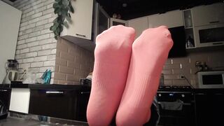 Cute sweaty socks (no sound, sorry guys)