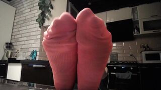 Cute sweaty socks (no sound, sorry guys)