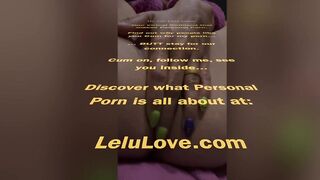 OnlyFans chick gives dick ratings, female domination cumshots, slutty closeups spreading cunt & dirty talking JOI - Lelu Love