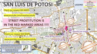 San Luis de Potosi, Mexico, Sex Map, Street Prostitution Map, Massage Parlours, Brothels, Whores, Escort, Callgirls, Bordell, Freelancer, Streetworker, Prostitutes