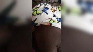 Sexy Ebony Twerking and Creaming on Dick