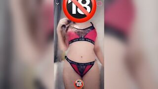 Instagram French Slut does Live Sex Session