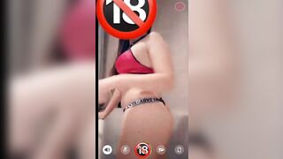 Instagram French Slut does Live Sex Session