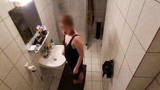 Stepsister Fucked In The Bathroom And Almost Got Caught By Stepmother