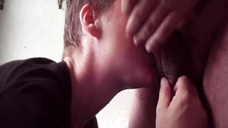 Butch Lesbian Blowjob Audition and Some Fucking