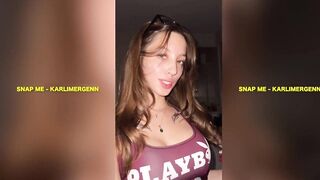 ONLYFANS MODEL KARLI MERGENTHALER DOES TIKTOK DANCE