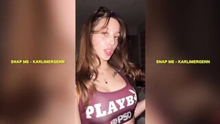 ONLYFANS MODEL KARLI MERGENTHALER DOES TIKTOK DANCE