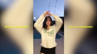 HOT TEEN DOES TIKTOK DANCE - KARLI MERGENTHALER