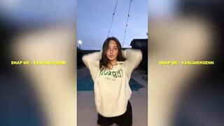 HOT TEEN DOES TIKTOK DANCE - KARLI MERGENTHALER