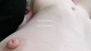 Jerking off my friends wet pussy