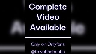 Amazing Footjob OnlyFans Leaks @TravellingBoobs He Came on Her Pretty Feet