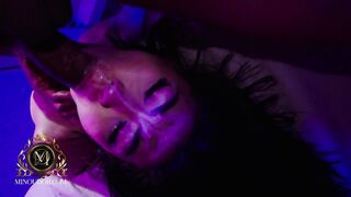 Black Guy Throat Fucks Sexy Asian Woman with BBC