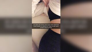 German Gym Girl wants to fuck guy from Gym on Snapchat