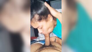 Craziest BBC Blow Job Ever POV. Swallows Cum Like A Pro