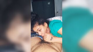 Craziest BBC Blow Job Ever POV. Swallows Cum Like A Pro