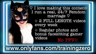 Femdom Pegging Rough Session FLR Mistress Dominatrix BDSM Bondage Vibrator Real Orgasm Training Zero Male Slave Training