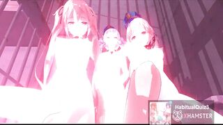 mmd r18 Observing the Tiger Murasame, Kashima and Prints kancolle gangbang 3d hentai