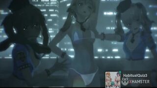 mmd r18 Observing the Tiger Murasame, Kashima and Prints kancolle gangbang 3d hentai