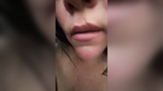 this bitch jumps on her new dildo