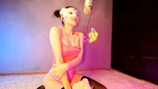 ASMR suck dildo and lick an artificial vagina