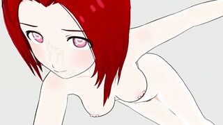 Azusa Miura Nude Dancing Hentai The Idolmaster Idol Heart MMD 3D RED HAIR COLOR EDIT SMIXIX