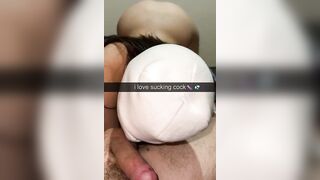 Fucking snapchat girl, big ass huge cumshot