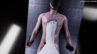 Sexy Vampire Dimitrescu's Foot Pressure [Giantess Animation]