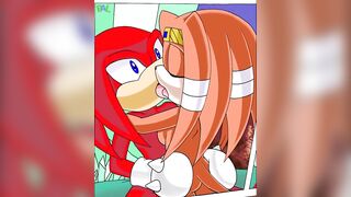 Sonic (Knuckles Rouge Fucking Porn Parody) - Saturday Night Fun #2 (Hard Sex) (Hentai)