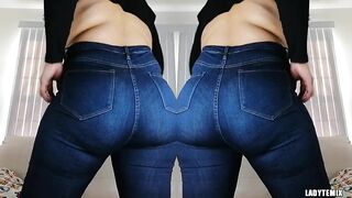 Jean Jerker Hypnosis you can only jerk off to tight jeans on black ass