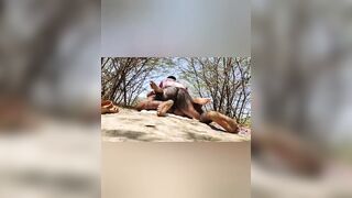 Desi aunty outdoor village sex in boy