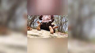 Desi aunty outdoor village sex in boy