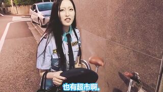 女警察在职务中尿裤子！？Miki姐第一次挑战改编成戏剧的忍尿♥