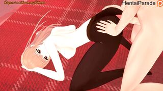 Rubbing your Dick on Shiina's Pantyhose Tenshi-sama Hentai Uncensored