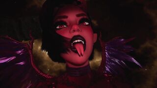 ( Giantess, Femdom, Vore, POV VR) Tasty Toy: Flame Demoness