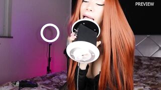 ASMR EAR LICKING SUPER HOT????