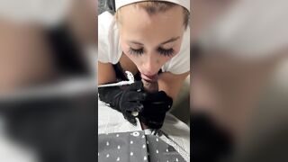 Latina Slutty Nun Gets Creampied by BBC