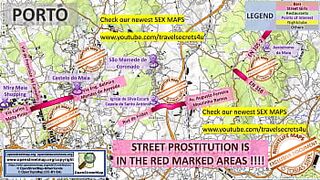 Porto, Portugal, Sex Map, Street Prostitution Map, Massage Parlours, Brothels, Whores, Escort, Callgirls, Bordell, Freelancer, Streetworker, Prostitutes