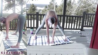 Topless Outdoor Yoga in Colorado!