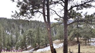 Topless Outdoor Yoga in Colorado!